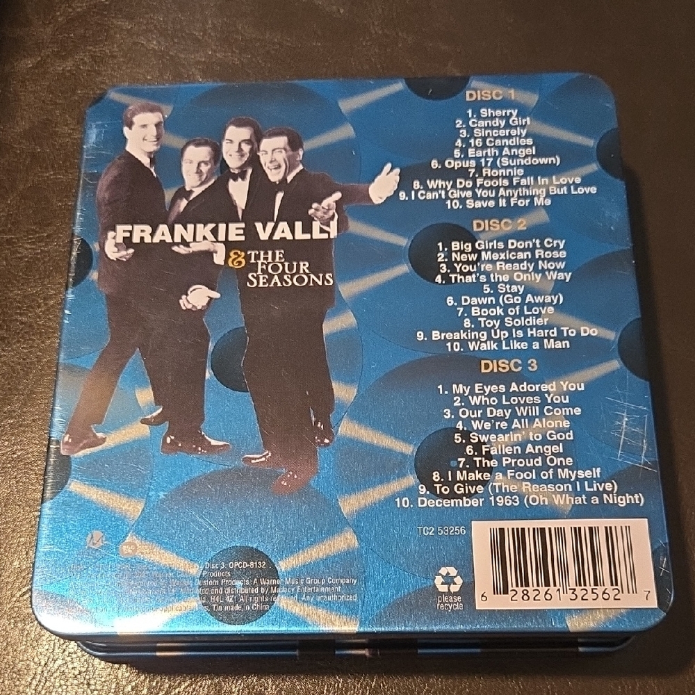 Frankie Valli & The Four Seasons Collector's Edition Tin - Picture 2 of 15